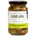 ‘Manzanilla’ Olives Stuffed with Garlic - José Lou (355 g)