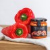 Piquillo Peppers Stuffed with Iberian Ham - La Chinata (300 g)